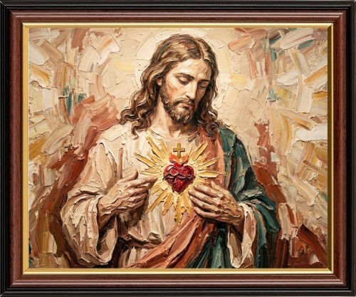The sacred heart our lord - heart, of