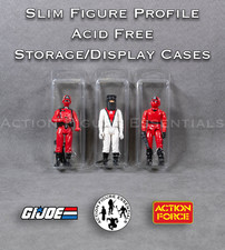 Loose Action Figure Cases for Action Force Star Wars GI Joe MASK 3.75" Acid Free