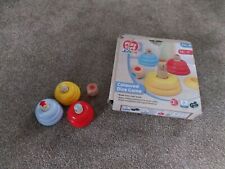 Playtive Junior Coloured Dice Game. Natural Wood. 18 mths-4 Years.