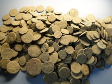 NEW LOT - 10 x Unchecked Random Roman Bronze Coins (most "as dug")