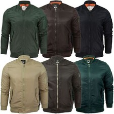 Brave Soul Mens Bomber Jacket