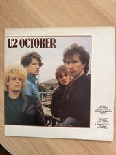 U2 October 1981 Vinyl LP