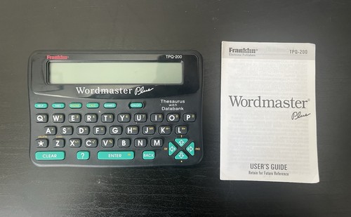 Franklin wordmaster plus - wordmaster,