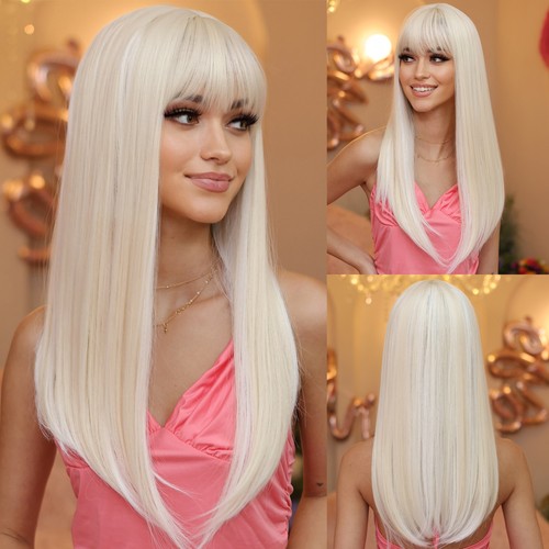 Costume wig with - with, bangs
