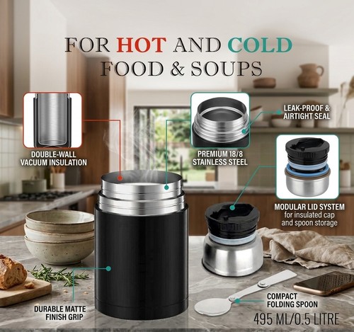 500ml stainless steel - 500ml,