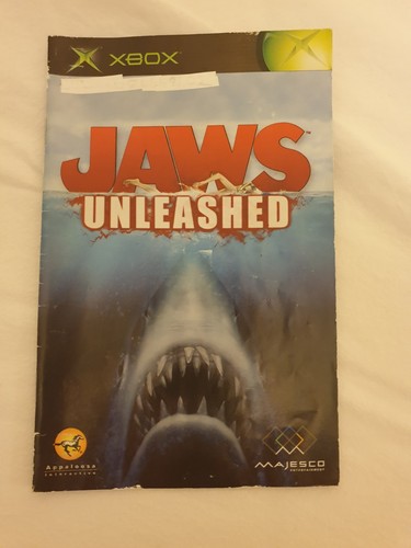 Jaws unlea xbox - xbox, manual
