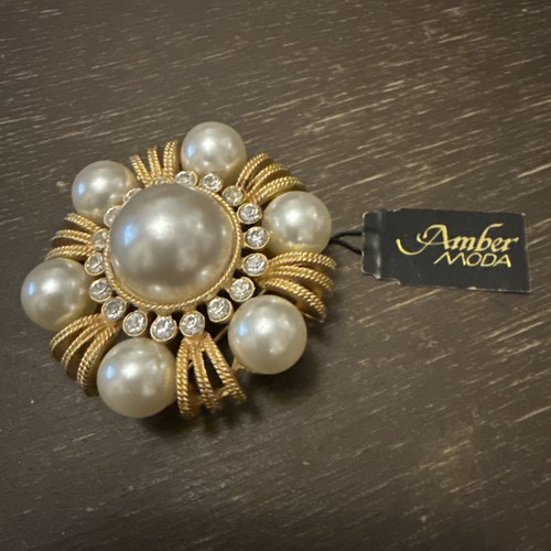 Vintage craft goldtone - goldtone, faux