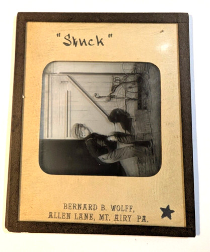 Magic lantern slide - lantern,