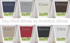 BLACKOUT ROOF BLINDS FOR