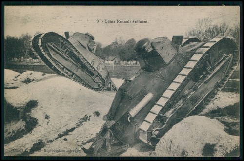 Military vehicle tank wwi - hh,