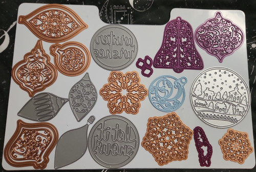 Metal cutting dies christmas - cutting,