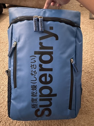 Superdry blue fusebox - fusebox, backpack