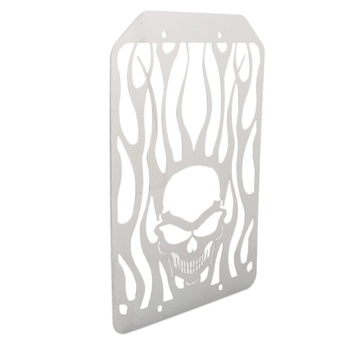Skull radiator grille cover - skull,