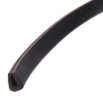 Universal black pvc - black, edge