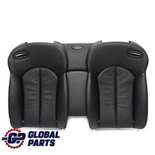 Mercedes A209 Cabrio Rear Seat Backrest Back Rest Heated Black Leather Nappa