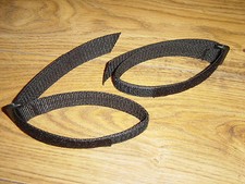 A PAIR OF WEBBING CANOE /