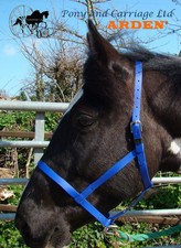 Mini to Full Size Under Halters Carriage Driving - Field Colours Thin 2.5mm
