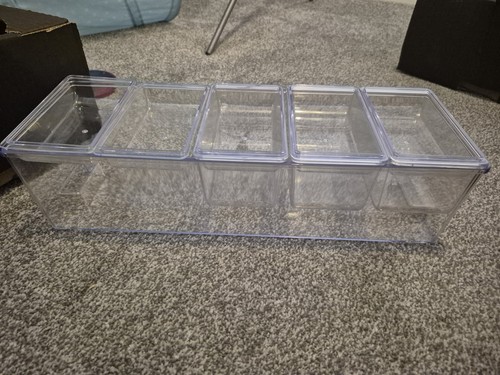 Ice chilled condiment server - ice-chilled,