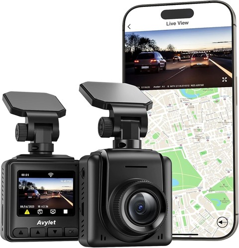 Dash cam wifi car - cam, 2k,