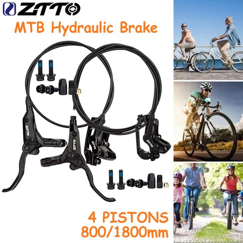 Mtb hydraulic brake black four - brake,