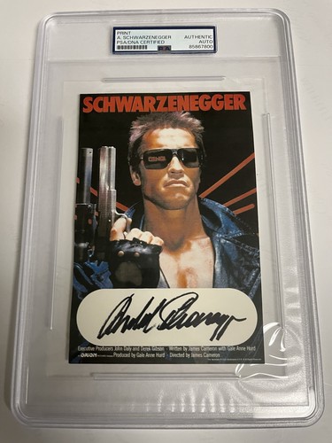 Autographed arnold - autographed,