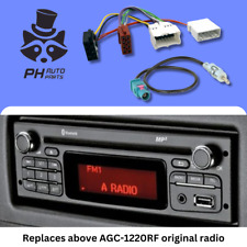 Renault Master, Vauxhall Movano (2010-2019) radio ISO stereo wiring fitting kit