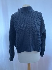 hollister jumper size xs blue