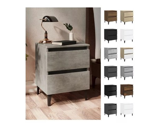 Bedside table with drawers - table,