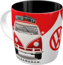 VW Mug, Camper Van Mug, Nostalgic Art Retro Volkswagen VW Classic Camper Van Mug