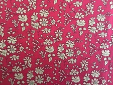 Liberty Fabric Capel Red
