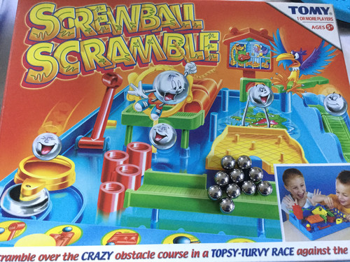 New screwball scramble ball - scramble,