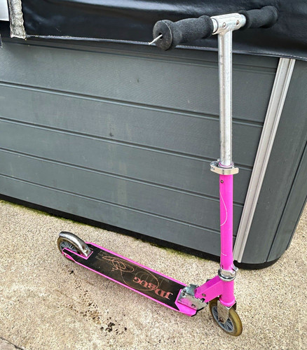 Razor pink silver push stunt - razor,
