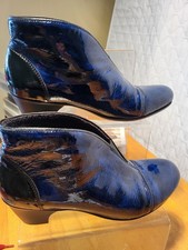 Rieker Ladies Navy Boot Shoes