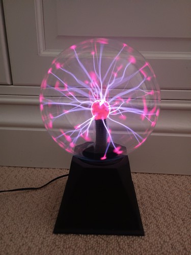 Plasma globe desk - plasma, with