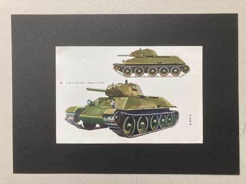 Vintage military print russian - military, print-russian