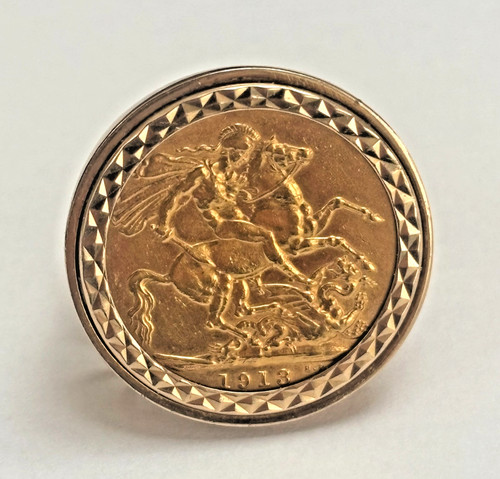 Full gold sovereign - gold,