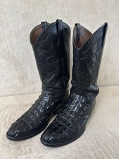 Vintage Black Alligator Cowboy