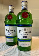 Empty 2 x TANQUERAY ALCOHOL