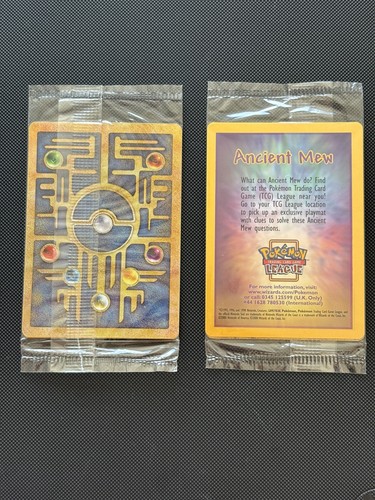 Pokemon ancient mew promo pack - pokemon,