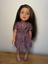 Designer friends doll brown - designer,