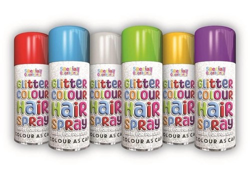 Hair spray glitter colour - 6,