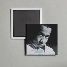 Lee Morgan - Search For The New Land (Rudy Van Album Cover Locker Fridge Magnet
