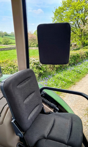 Suction mounted head rest pad - ,