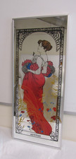 Alphonse Mucha Four Seasons Framed Mirror - Summer