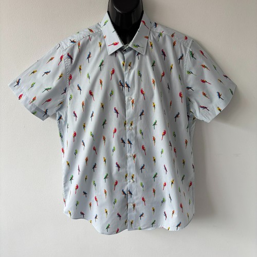 Next parrot print shirt - print, 100%