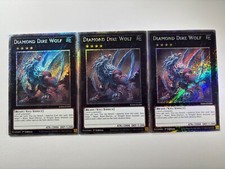 3 x Diamond Dire Wolf