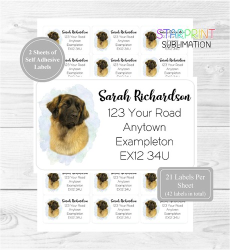 Leonberger personalised return - leonberger,