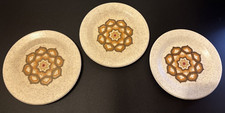 Vintage 1970's 3 x Royal Worcester Palissy Kalabar 15.5cm Side Plates