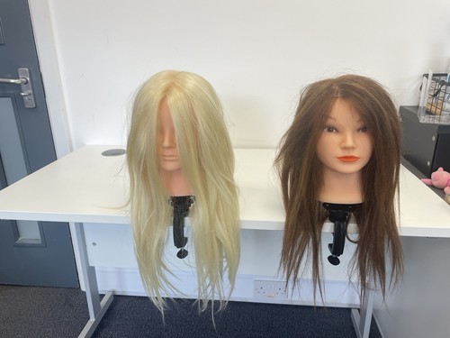 Hairdressing mannequin heads - mannequin,