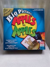 BIG PICTURE APPLES TO APPLES  2013 Mattel Board Game rare in UK NEW SEE DETAILS 